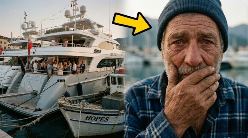 Wealthy yacht owners had taken over the old fisherman’s dock—but his response forced them to abandon the bay forever.