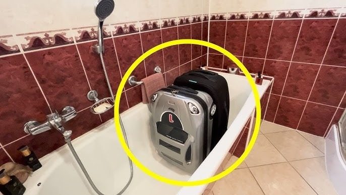 Why experienced travelers always put their suitcase in the bathtub first—it can save you from serious problems