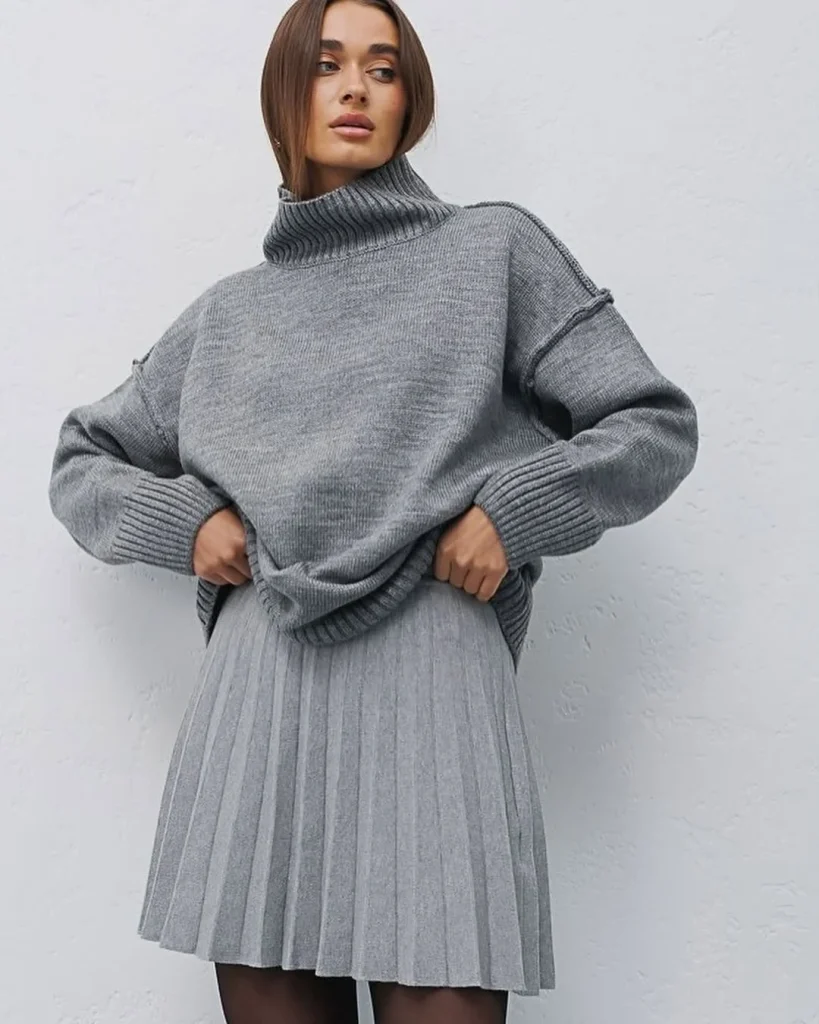 Knit Skirt Outfits Fall 2026 That Make Cozy Dressing Feel Effortlessly Chic